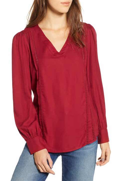 nordstrom blouses tops